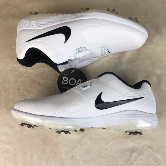 Nike Vapor Pro BOA White Black Golf Shoes 10.5W - Picture 3 of 8